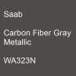 Preview: Saab, Carbon Fiber Gray Metallic, WA323N.